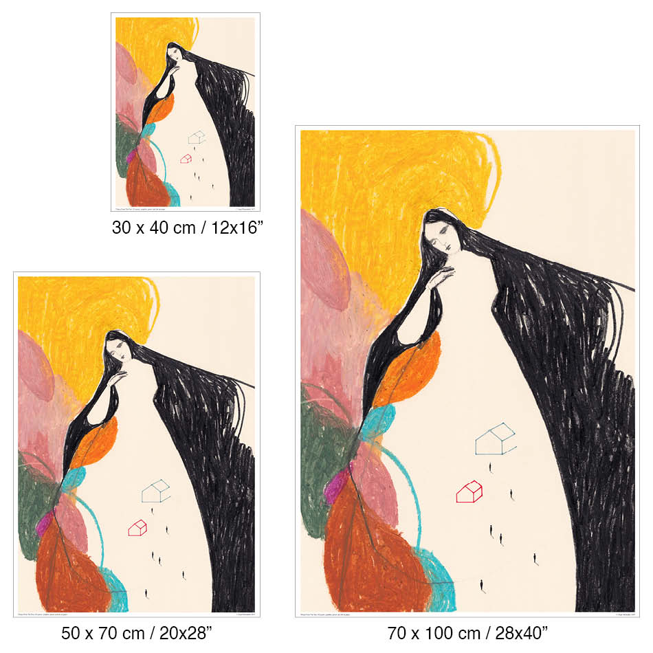 Cose del passato - Poster artistico