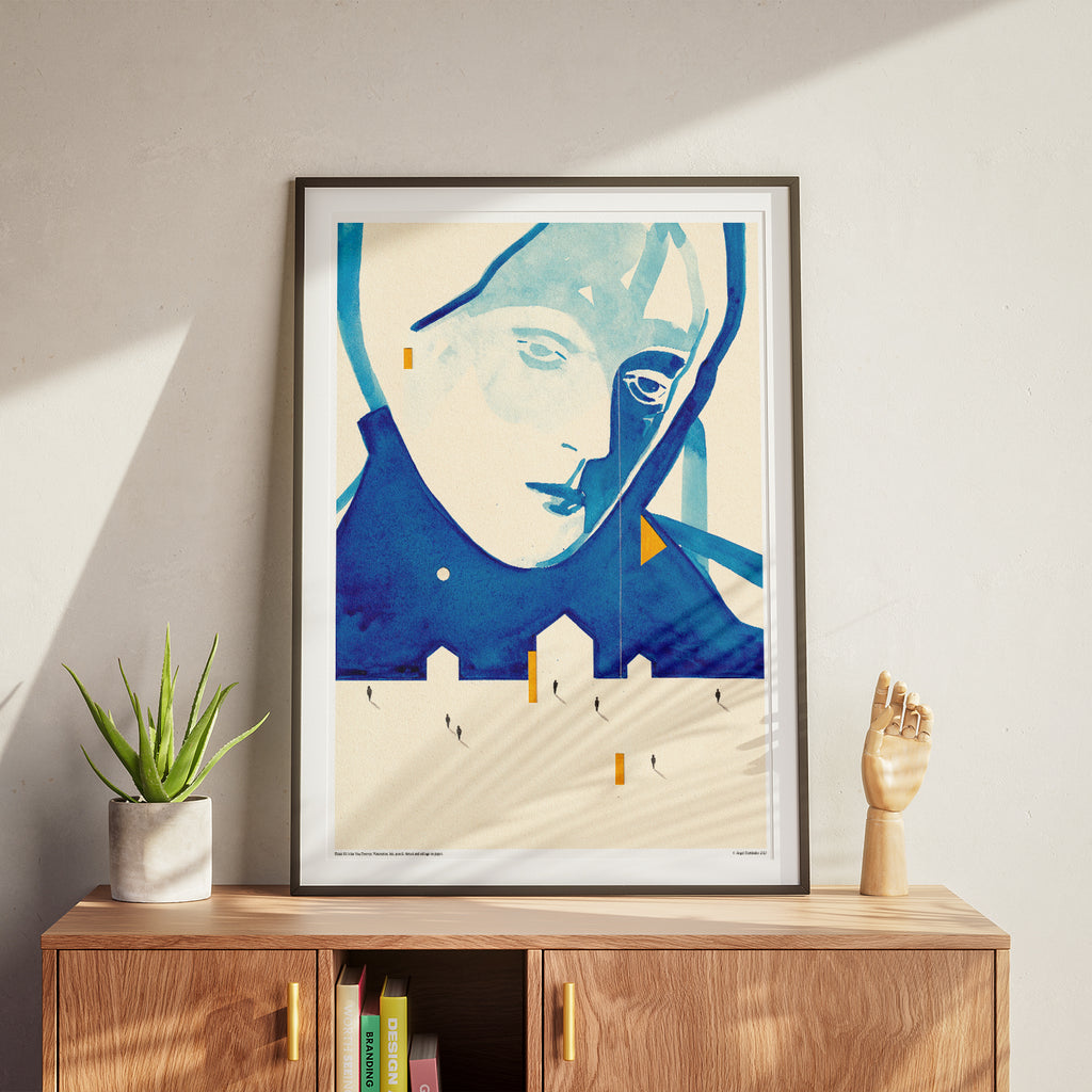 Penso che mi mancherai per sempre – Poster artistico