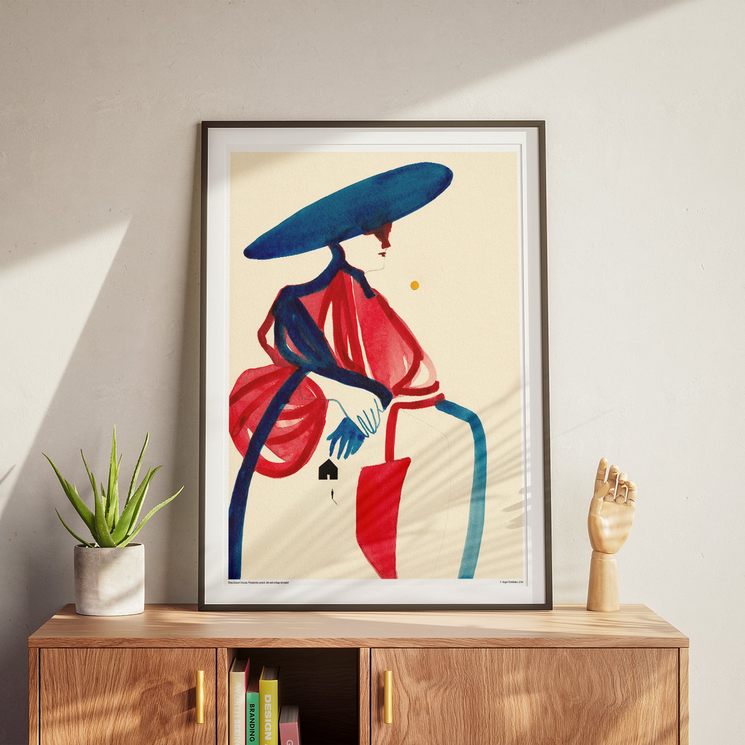 Il tempo non torna – Poster artistico