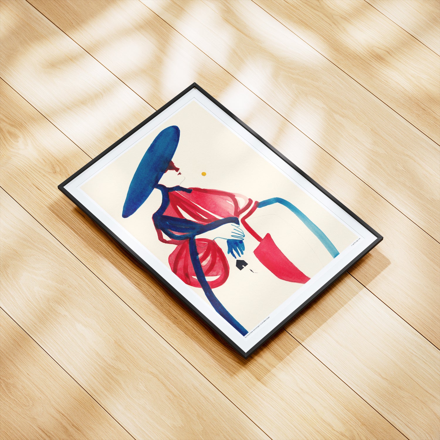 Il tempo non torna – Poster artistico