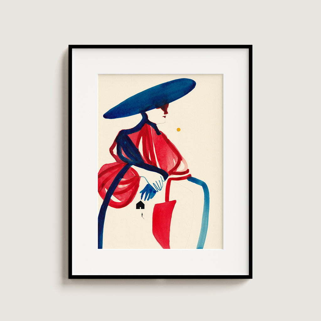 Le temps ne revient pas – Impression d'art