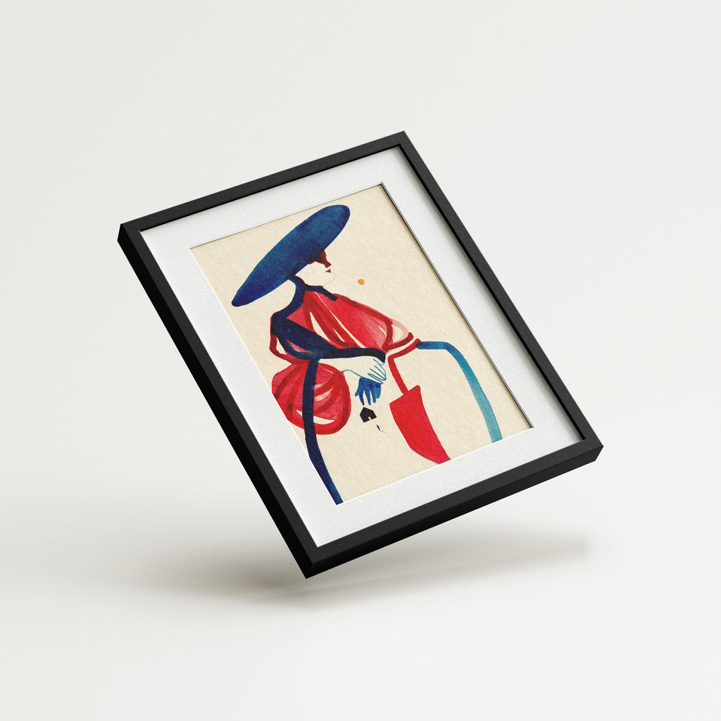 Le temps ne revient pas – Impression d'art