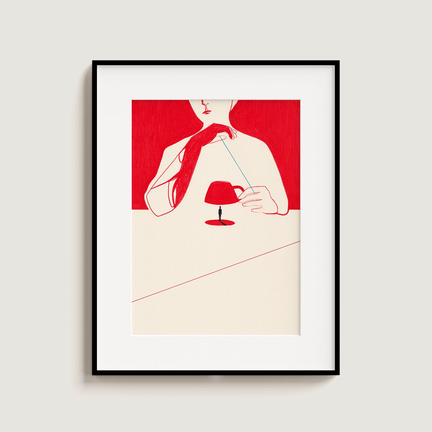 Cansado de esperarte - Obra de arte original