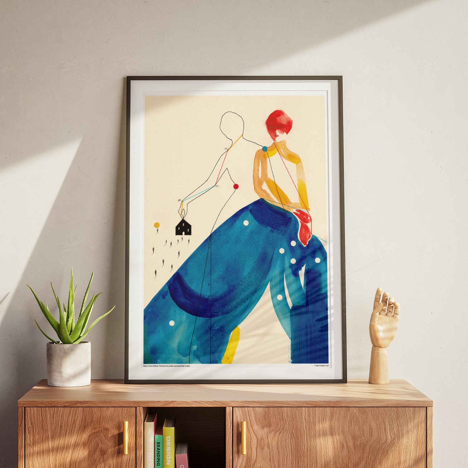 Oggi può essere diverso – Poster artistico