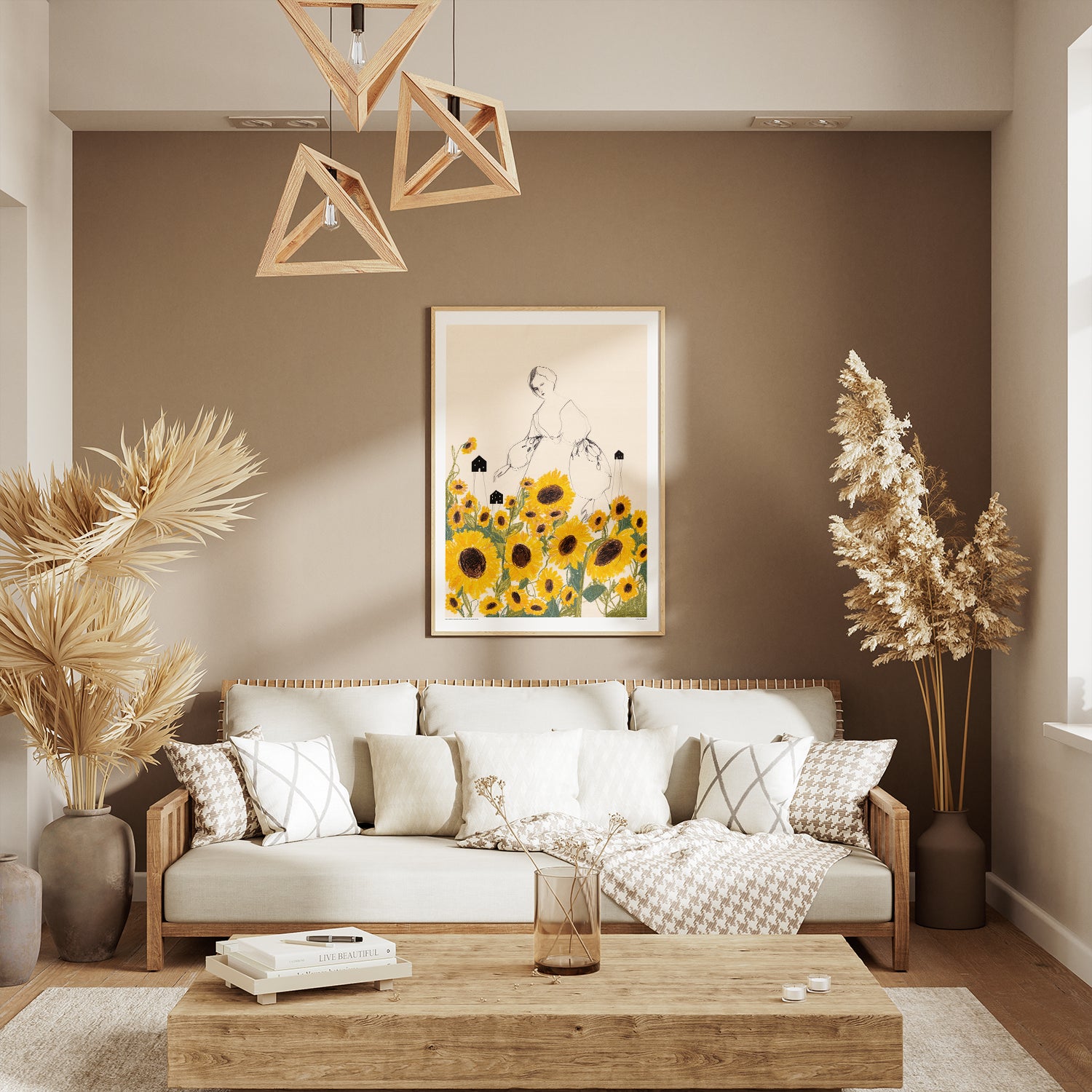 I semi di oggi sono i fiori di domani - Poster artistico