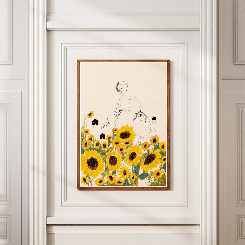 I semi di oggi sono i fiori di domani - Poster artistico