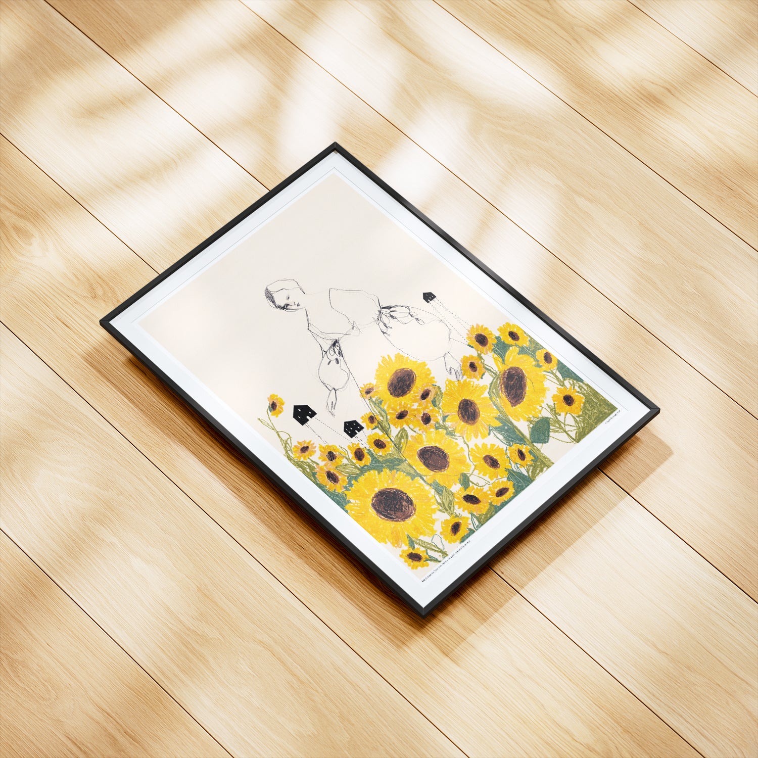 I semi di oggi sono i fiori di domani - Poster artistico