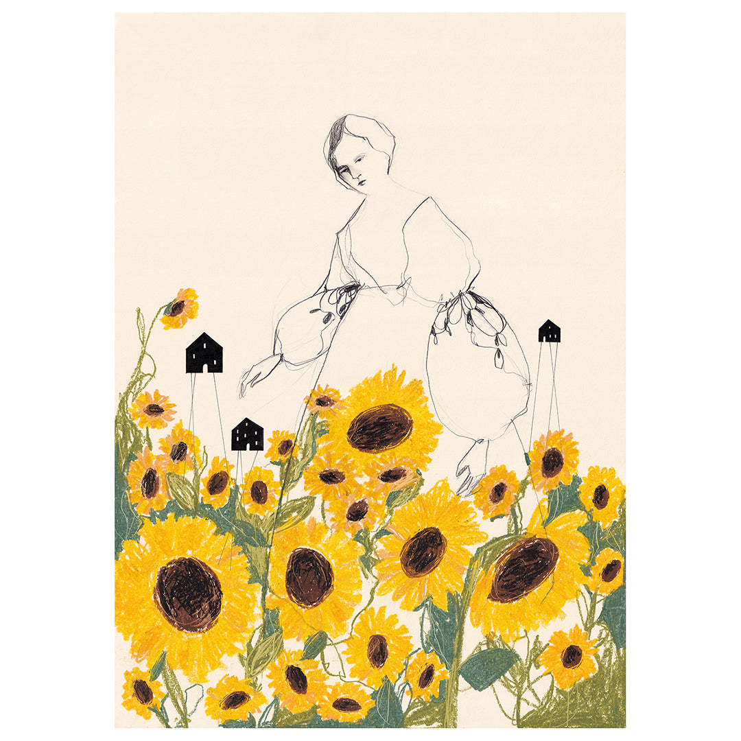 Les graines d'aujourd'hui sont les fleurs de demain - Affiche d'art