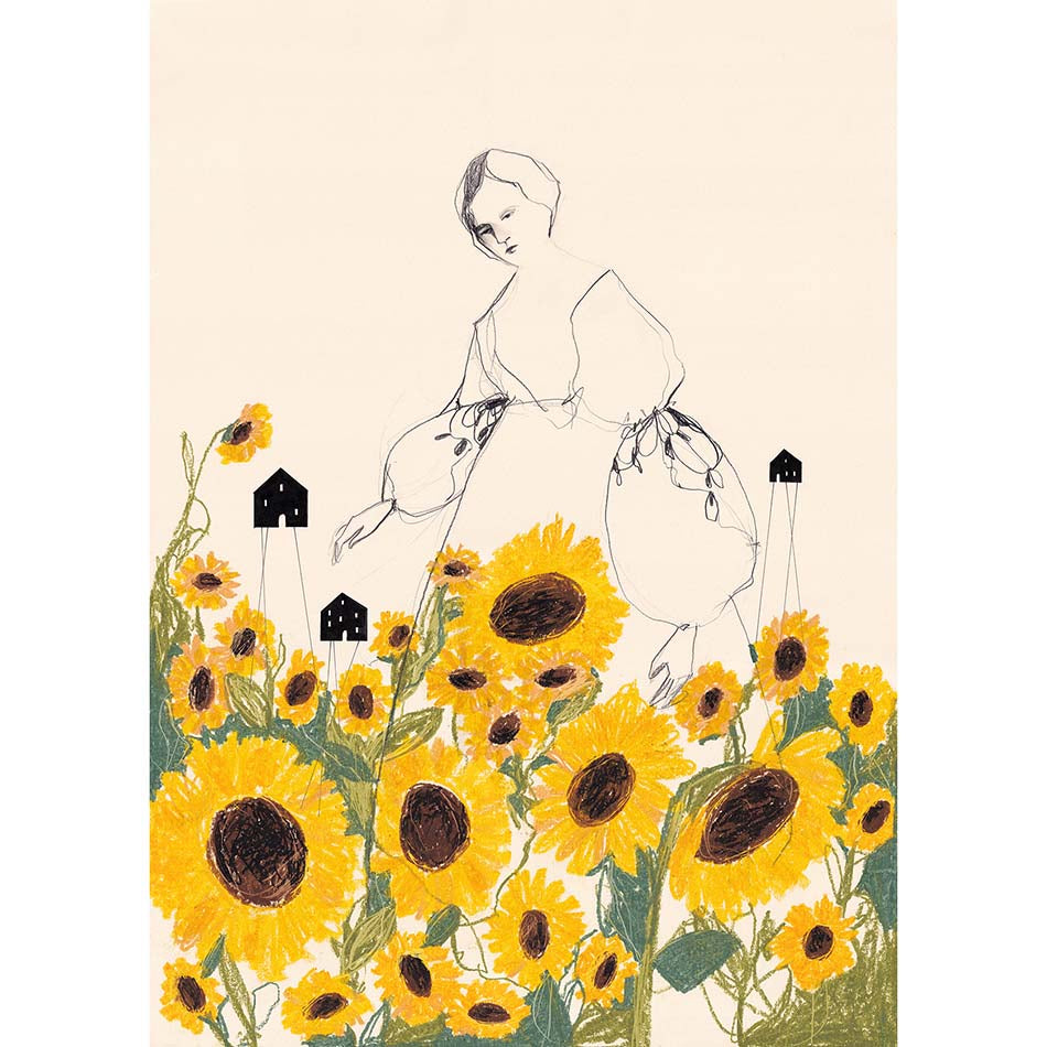 I semi di oggi sono i fiori di domani - Poster artistico