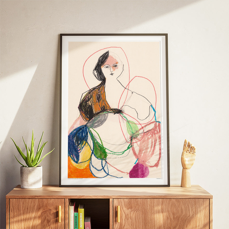 Try To Stop The Feeling - Art Poster