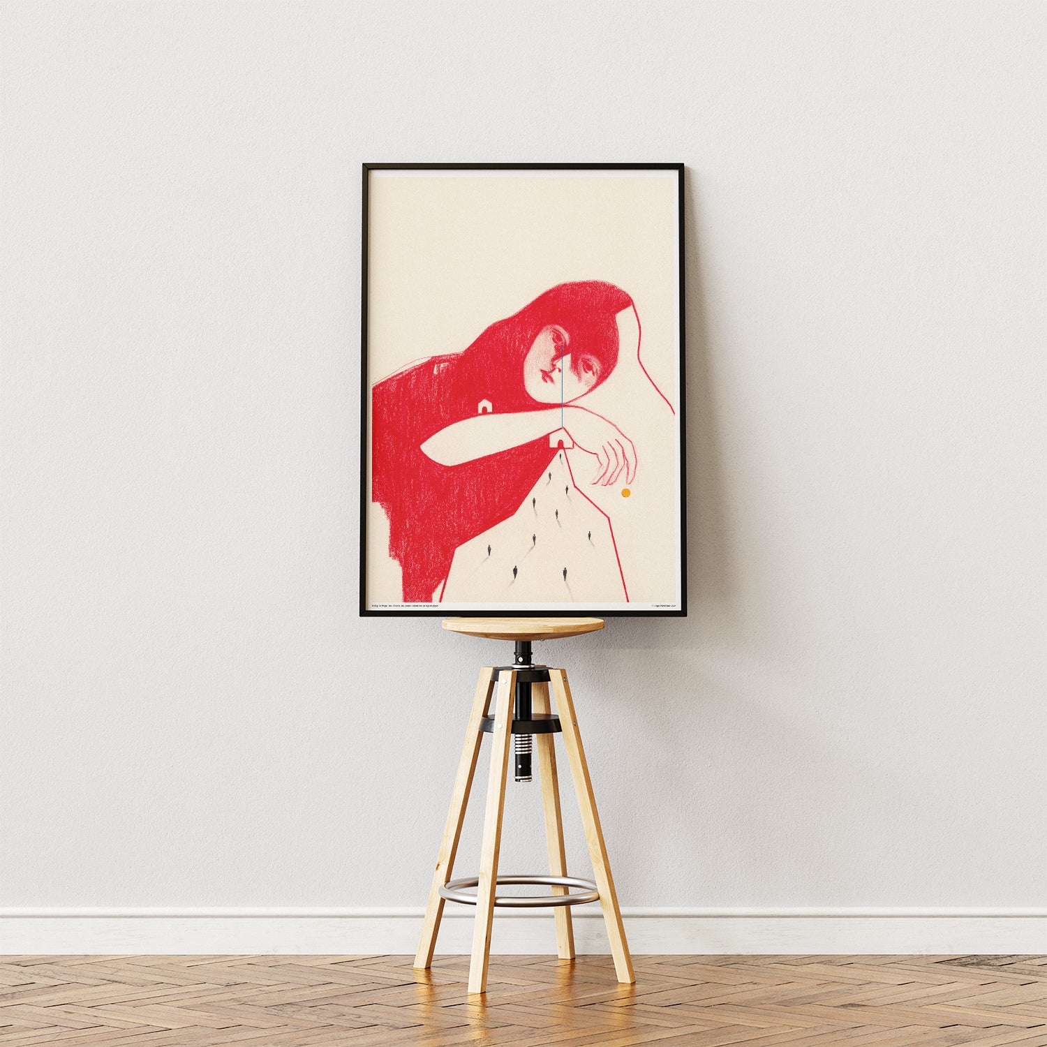 Cercando di dimenticarti - Poster artistico