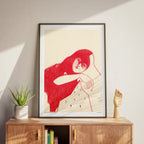 Cercando di dimenticarti - Poster artistico