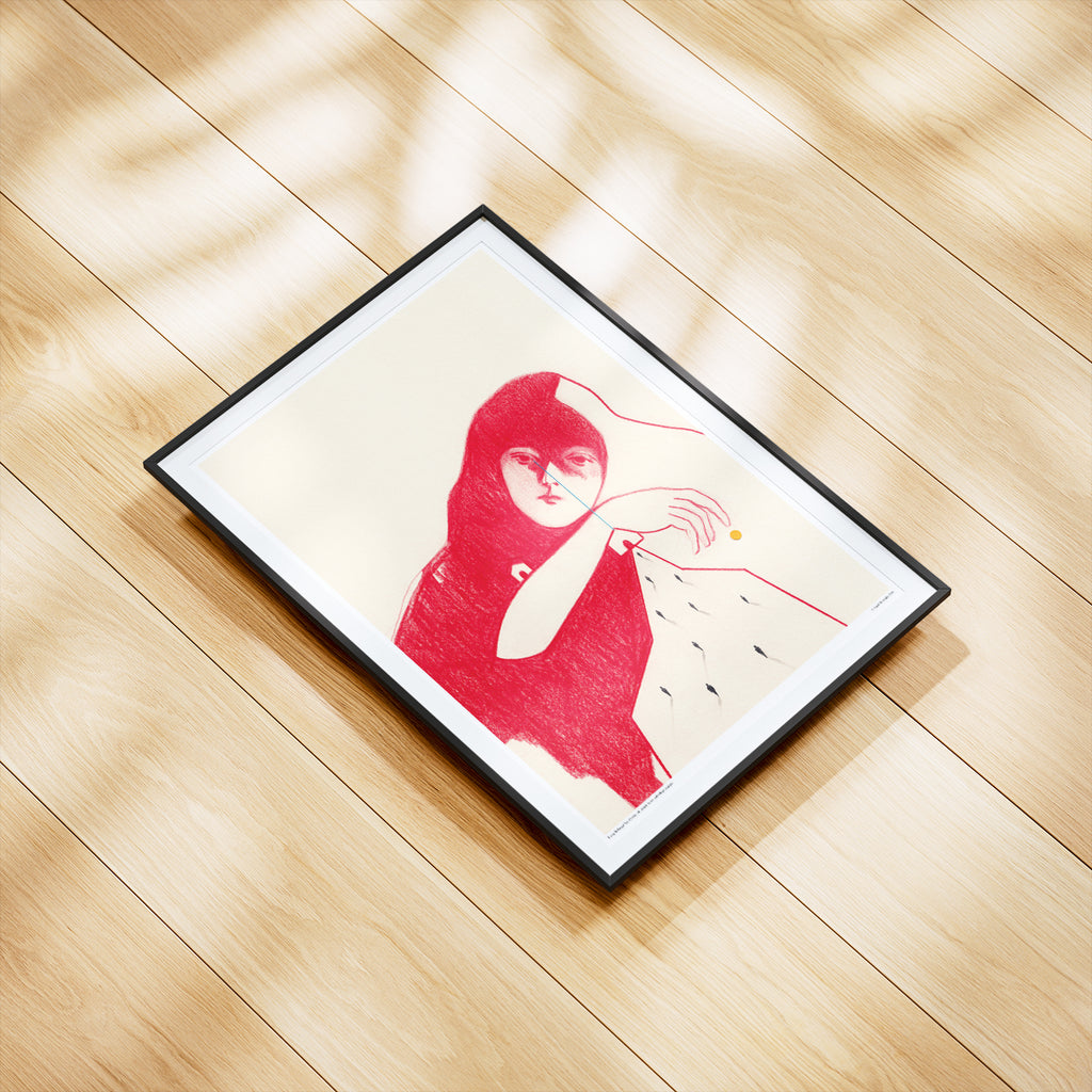 Cercando di dimenticarti - Poster artistico