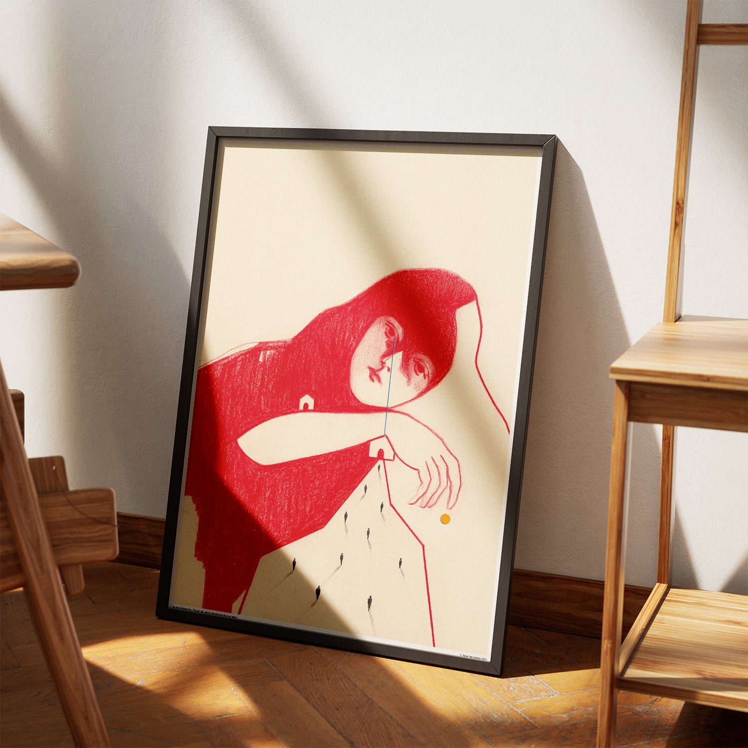 Cercando di dimenticarti - Poster artistico