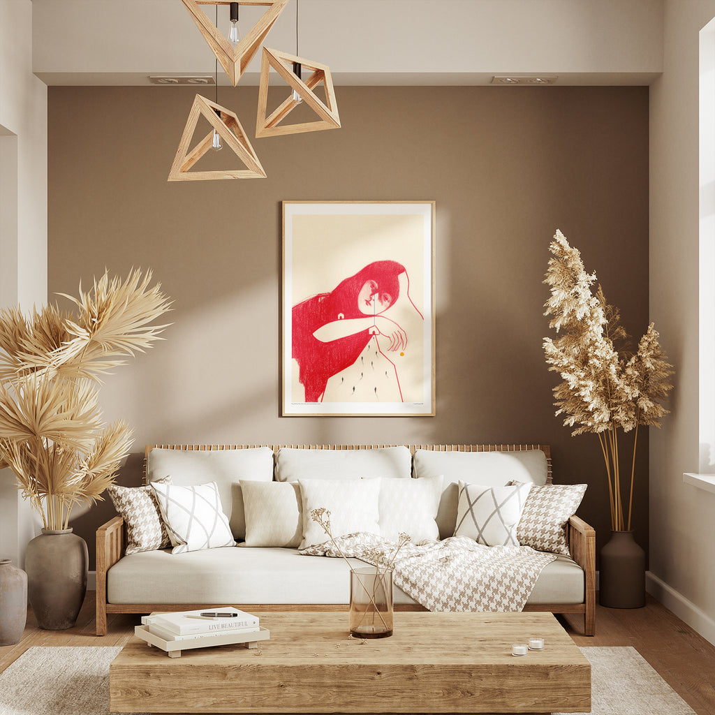 Cercando di dimenticarti - Poster artistico