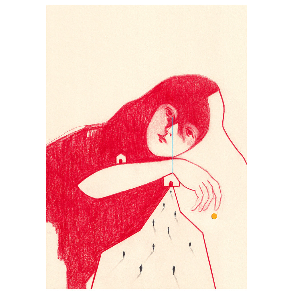 Cercando di dimenticarti - Poster artistico