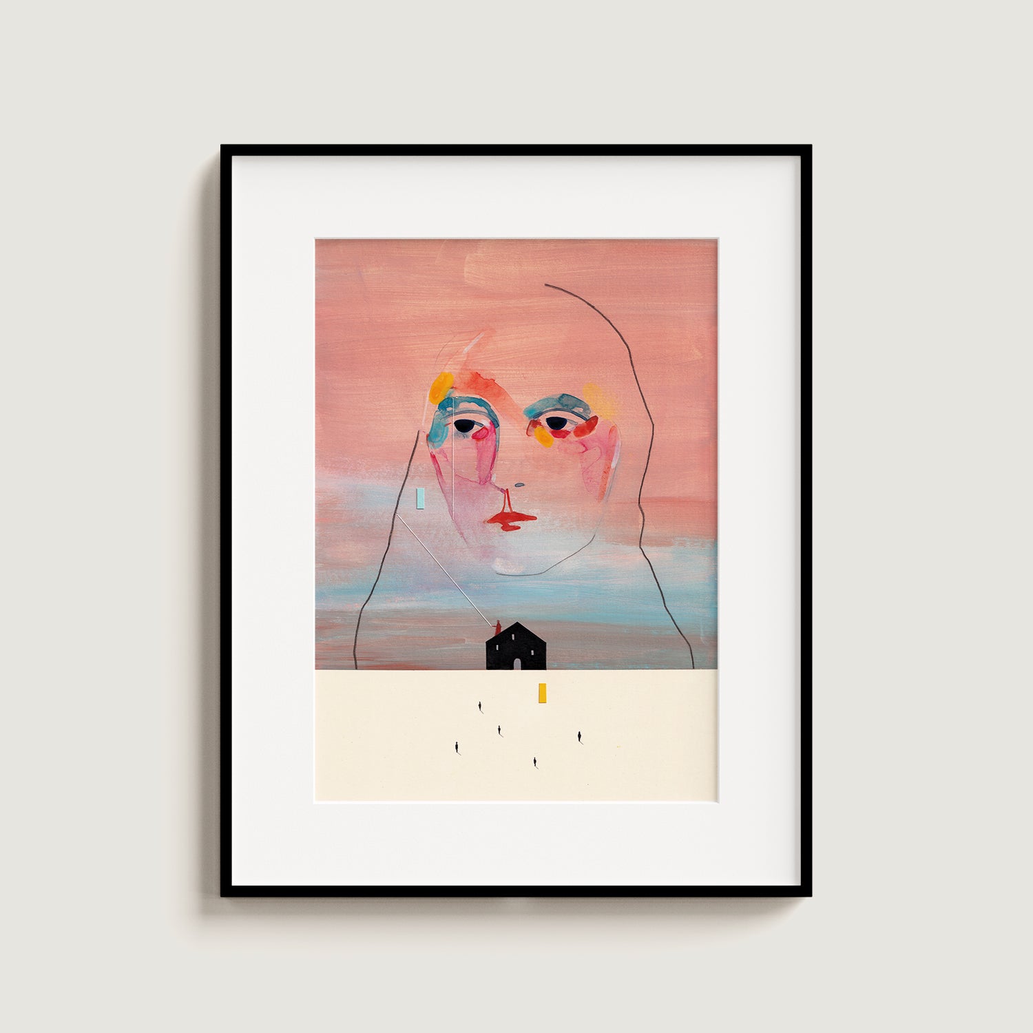 Somos visitantes en este lugar - Obra de arte original