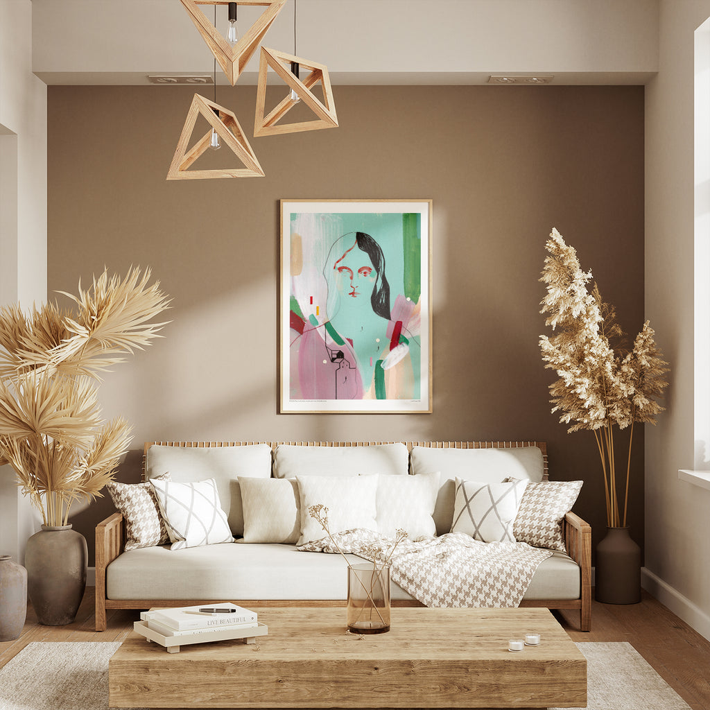 Nous avons eu notre chance – Affiche d'art