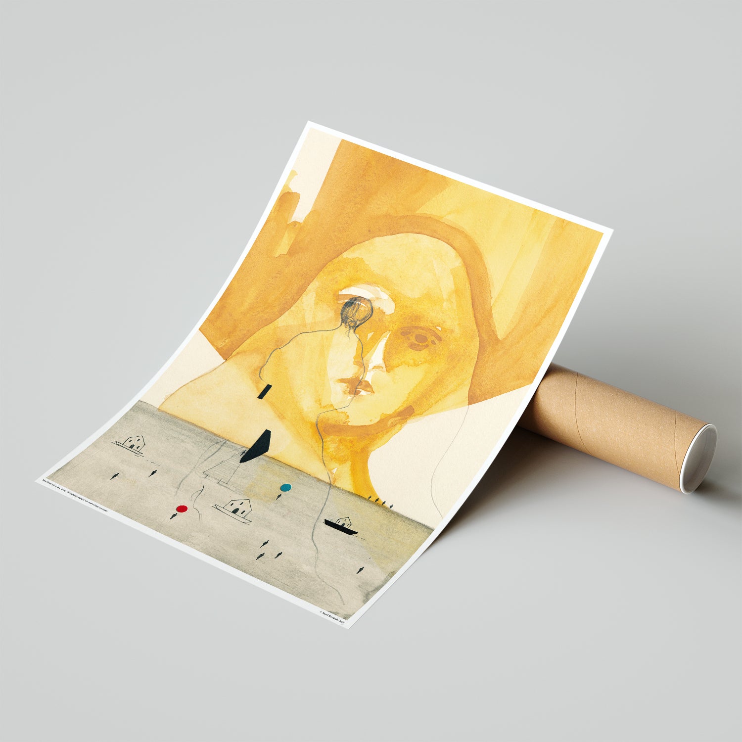 Me quitaste el amor – Póster artístico