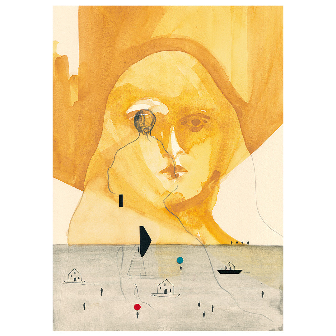 Mi hai portato via l'amore - Poster artistico